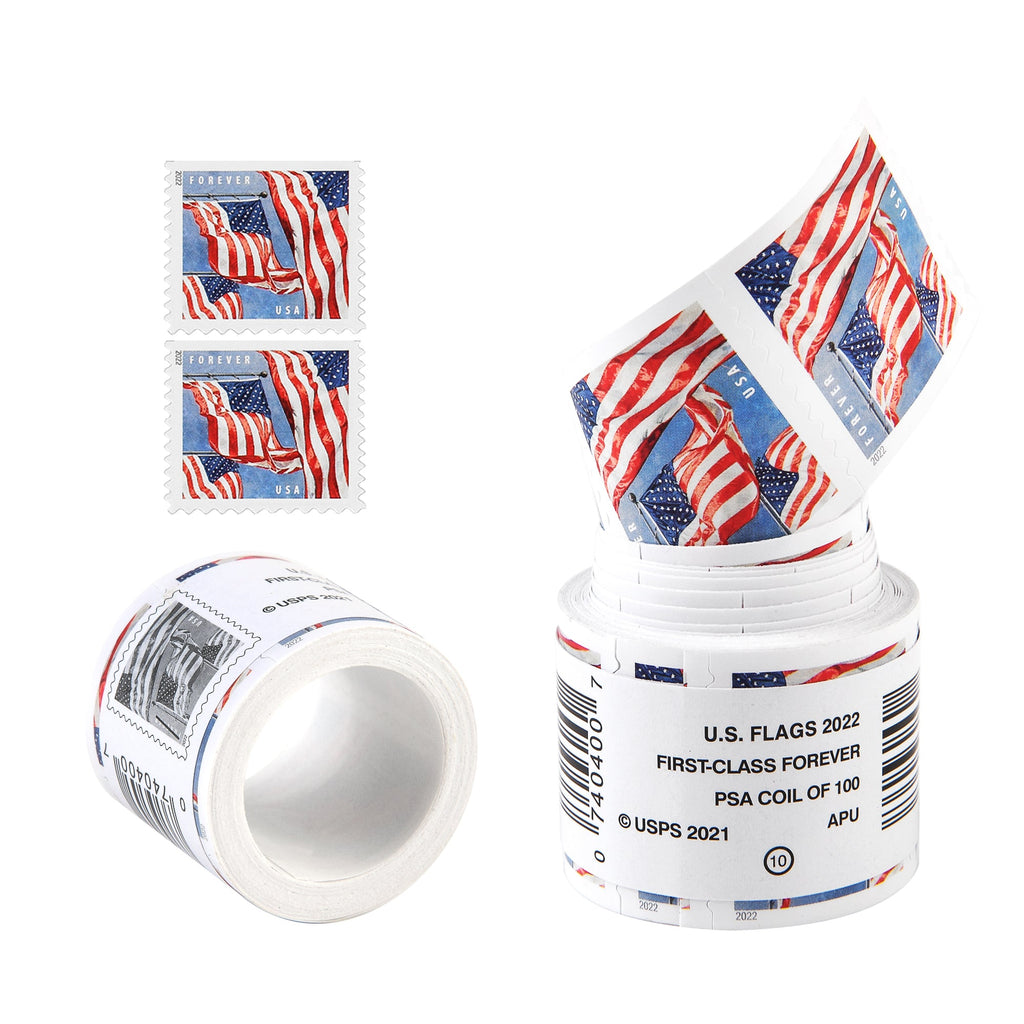 U.S. Flags 2022 Forever First Class Postage Stamps